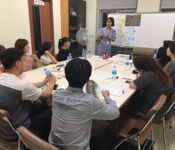 유성마을봉사단 소집회의 2회기 진행 이미지