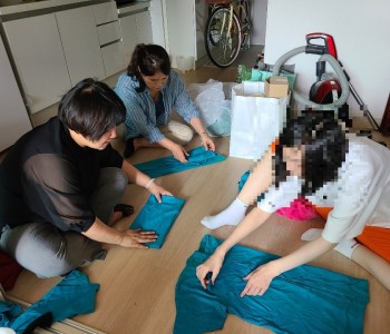 정리수납봉사단 1회기 모니터링 진행! 이미지