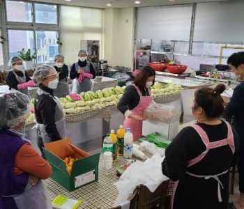 와글와글우리동네 연합사업_ 찬,찬,찬 봉사단 3회기 진행 이미지