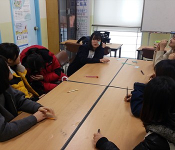 2월 다솜바리 청소년 봉사단 활동 이미지