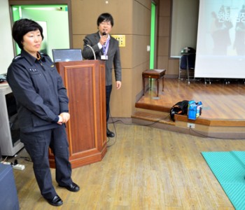 직원 심폐소생술 교육 이미지